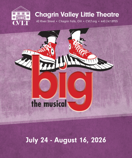 Big, The Musical — July 24 - August 16, 2026
