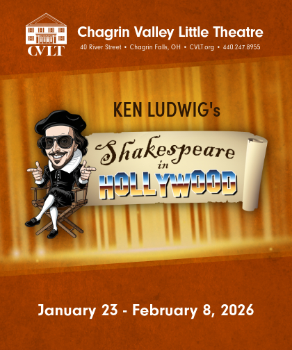 Ken Ludwig's Shakespeare in Hollywood — January 23 - February 8, 2026
