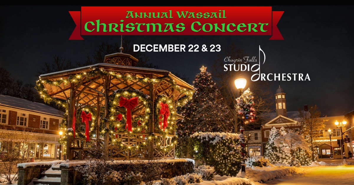 Chagrin Orchestra Wassail Christmas Concert
